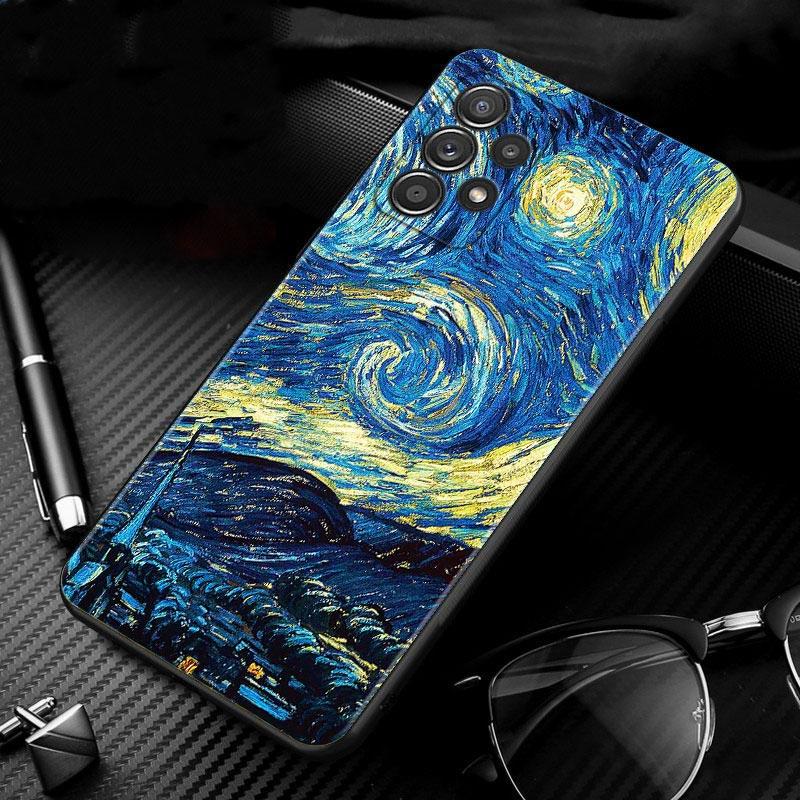 Retro Painting Art Van Gogh Case For Samsung Galaxy A51 A71 A41 A31 A13 A11 A01 A72 A52 A42 A32 A22 A52s A21s A02s A03 A12 A02