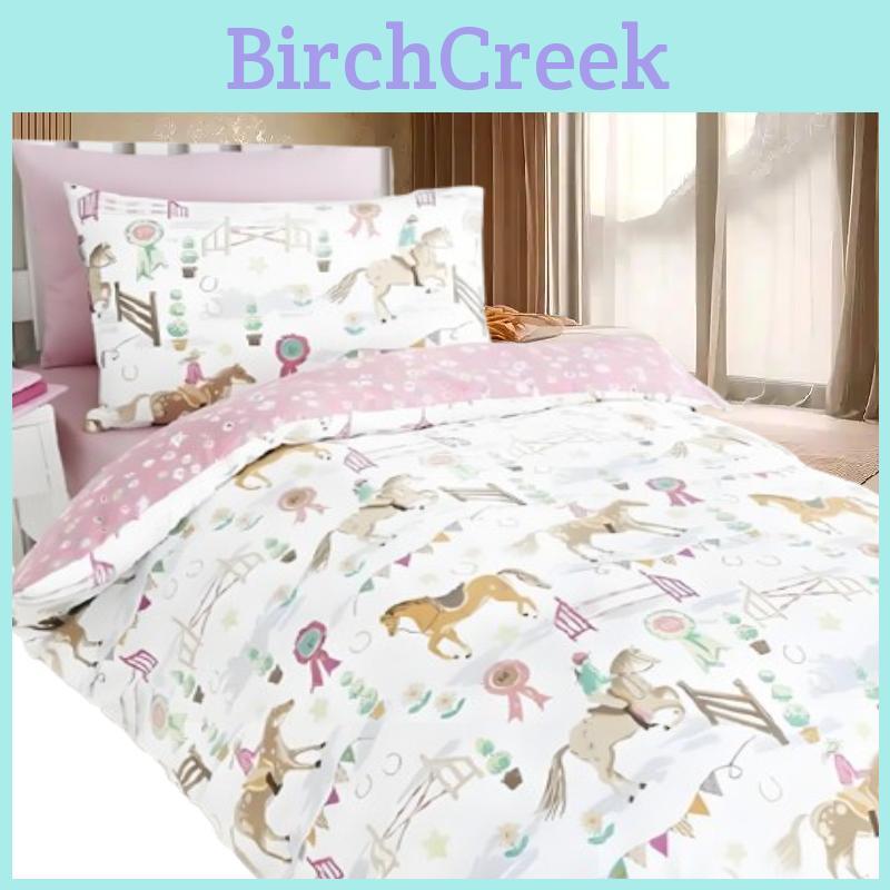 Bettwäsche-Set für 2m Bett mit Digitaldruck Baumwolle Polyester Cartoon-Design für Kinderzimmer