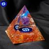 Zodiacs Orgone Pyramid Zodiacs Healings Crystals Stone Chakras Reiki Orgonite Crystals Pyramid Lucky Energys Home Decors