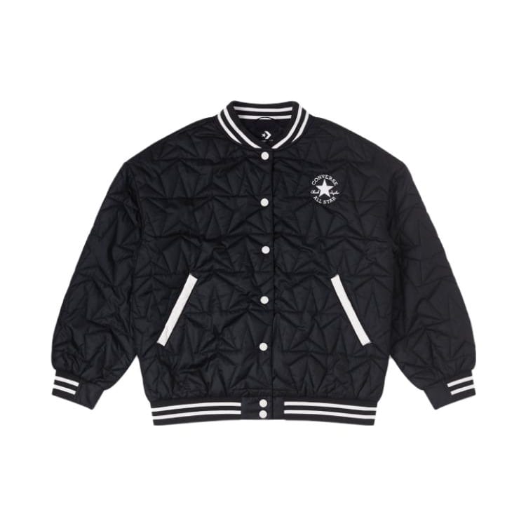 Converse Baseball Jacket Women`s Black 10025223-A03