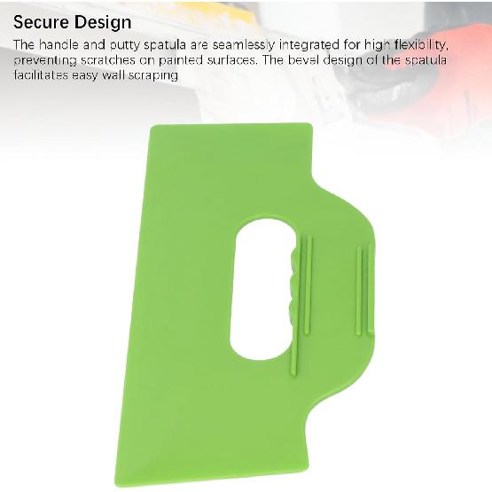 Plastic Putty Spatula Flexible 5PCS 10 Inch Putty Spatulas Flexible Plastic Paint Scraper Set for Drywall Spackling Patching Painting