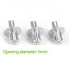 Aluminum Rivets Countersunk Connectors Expansion Fasteners Easy to Use Expansion Rivets for General Purpose Use