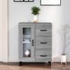 Sideboard Gray Sonoma 69.5 x 34 x 90 cm Particleboard