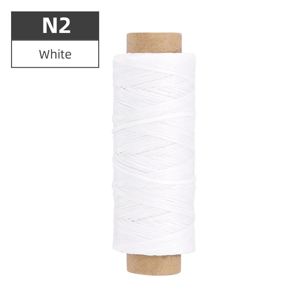 1pcs Leather Waxed Thread, Durable Leather Sewing Thread For Hand Stitching Leather Craft DIY, Leather Shoe Repairing Thread