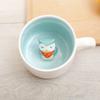 400ML Ceramic Mugs Creative Cute Cartoon Stereo Animal Milk Coffee Cups Couple Cups of Household Drinking Water Supplies