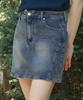 Micene Beloved M-Point Denim Mini Skirt