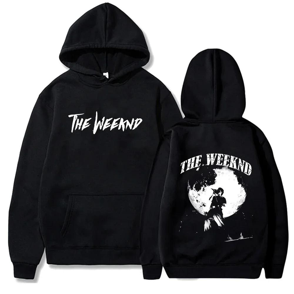 Weeknd Fleece Sweatshirts Casual Loose Hoodies The Weeknd Oversized Hoodie Streetwear Pullover Unisex Printing
