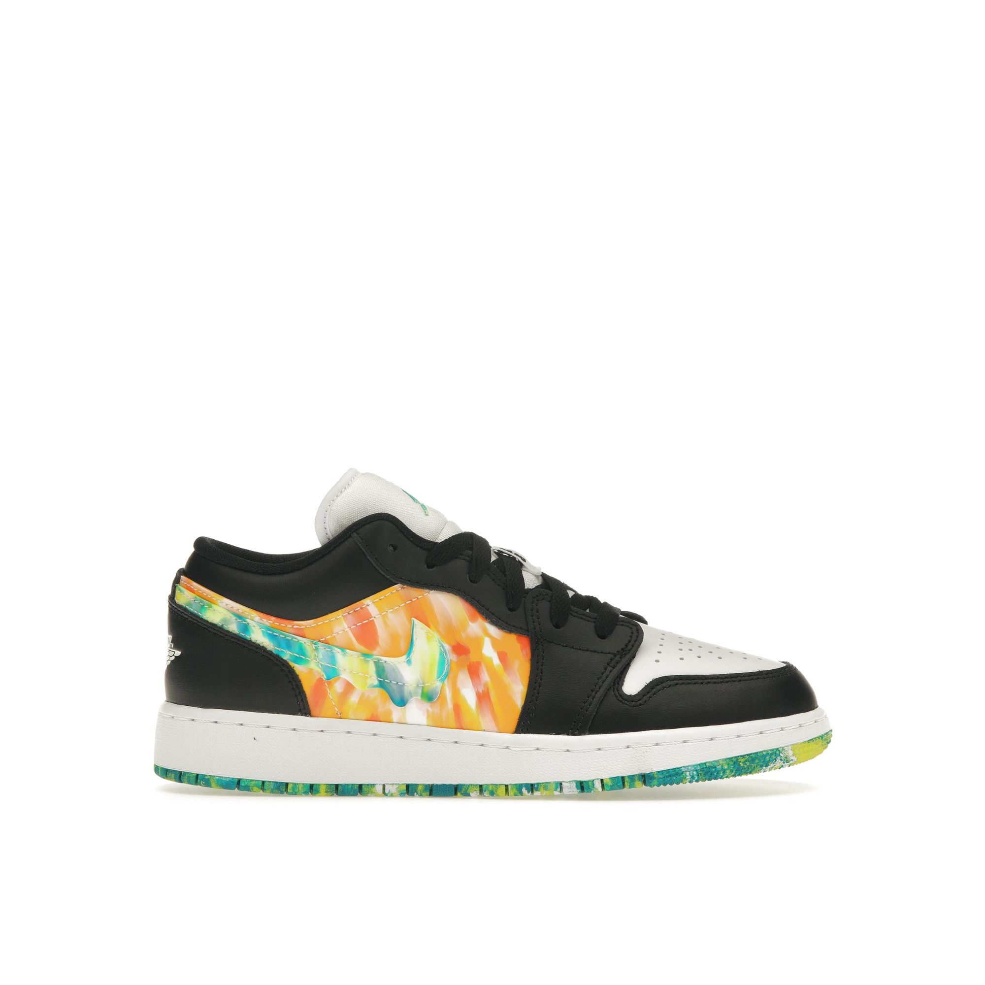 Jordan Kids  Air Jordan 1 Low SE Black Team Orange Kumquat White DJ6252-038 38