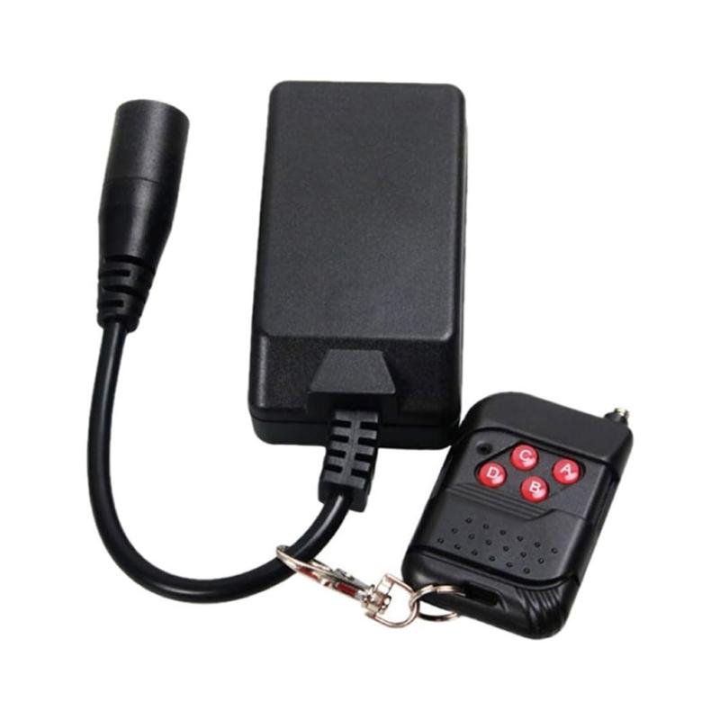 3Pin Remote Receiver Fog Controller for 400 500 900W 1500W Fog Machine Intelligent Stage Effects Control Durability Housing