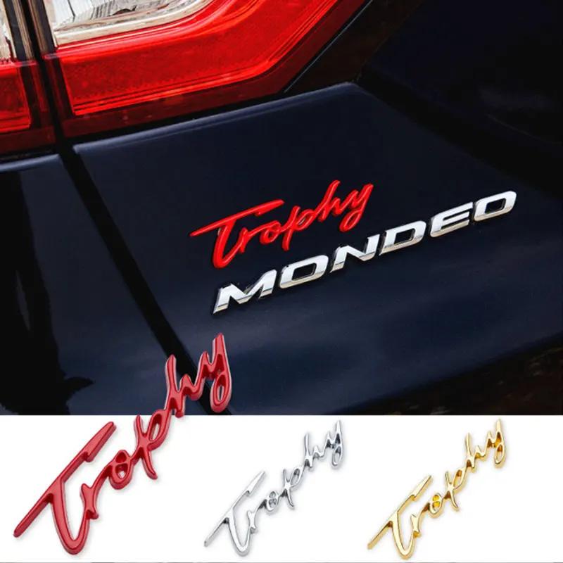 TROPHY body stickers for MG 18 new modified accessories car Original letter logo MG6 personality English tail metal decal bfl2