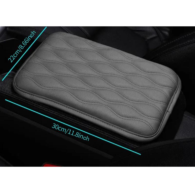 1pc Car Armrest Pad, Soft, Non Slip, Universal, Center Console, Anti Scratch, with Hand Supports for Car