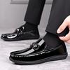Fashion New Men Casual Shoes Luxury Wedding Hollow Out Formal Dress Boat Shoes for Man Slip-on Walking Flats Male Breathable Loafers