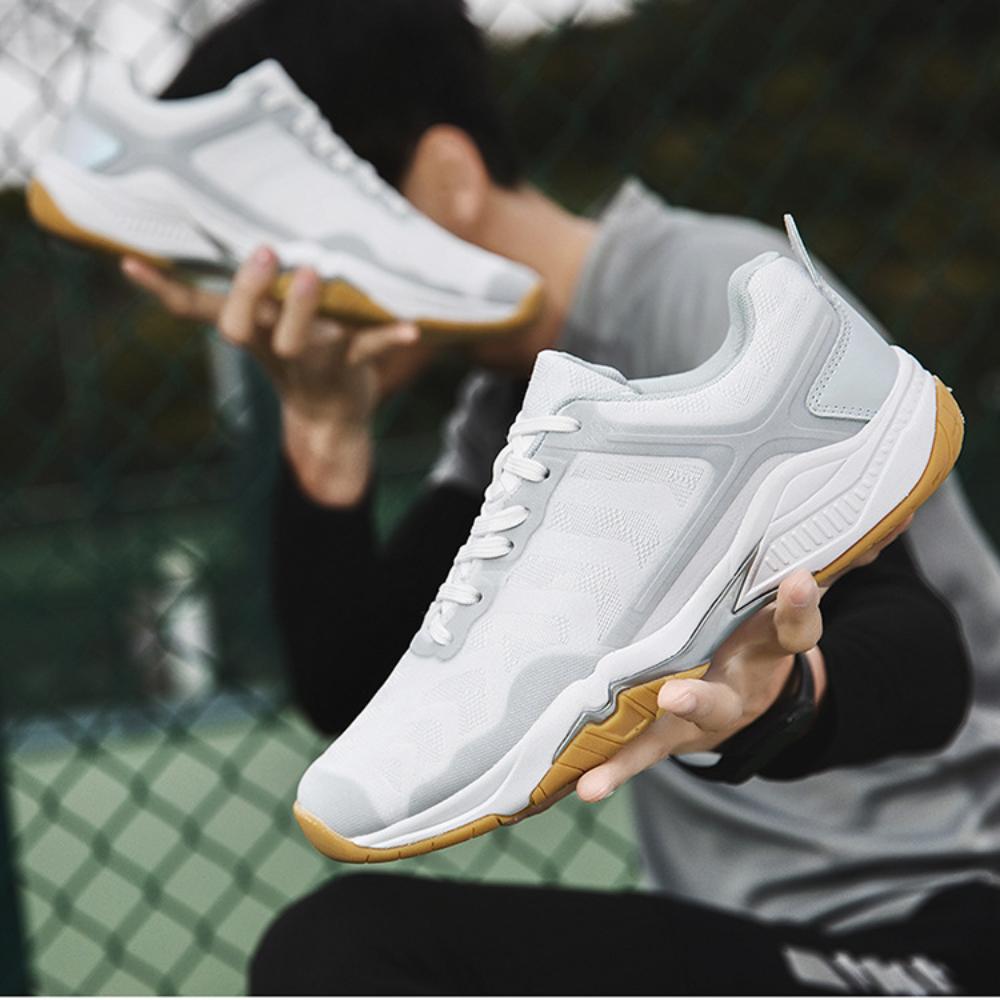 Professionelle Badmintonschuhe Herren- und Damen-Tennisschuhe Atmungsaktive, verschleißfeste, stoßdämpfende, rutschfeste Sportschuhe Trainingsschuhe