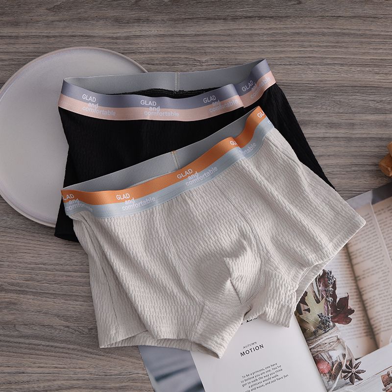 Neue Baumwollunterwäsche für Herren, Jugend-Shorts, Studenten-Boxershorts