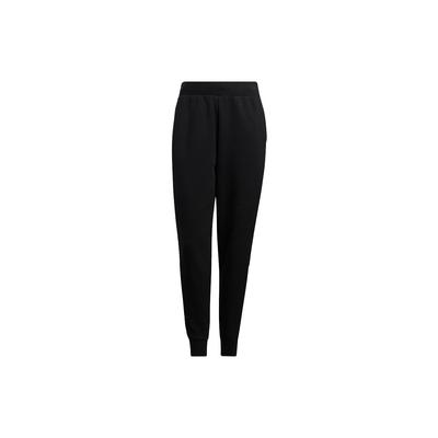Essentials Fleece Tapered Cuff Hose Damen Unterteile Schwarz H09691
