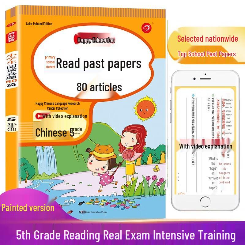 Primary School Chinese Reading Practice Test Papers