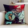 Thrilling PSYCHO CUTIESS Cushion Cover Breathable and skinfriendly linen pillowcase square removable and washable cushion