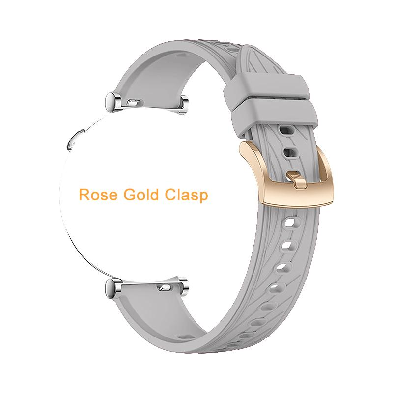 18mm Silicone Strap for Huawei Watch GT4 41mm Sport Replacement Band for Huawei Watch GT5 41mm GT5pro 42mm Bracelet Watchband