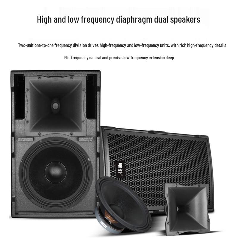 Weishu MP24 15-inch Professional Active Conference Speaker (CN Version)