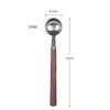 KKC Coffee Measuring Spoon, Stainless Steel with Black Walnut Wood Handle, Holds 7g Coffee Beans and 5g Coffee Powder, Spices, Oatmeal, Tea, Milk