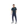 Nike Sportswear Comfortable Soft Sports Nautical Skin-Friendly Crew Neck Pullover Short Sleeve T-Shirt Men Tops Deep-Sea-Blue FZ9999478