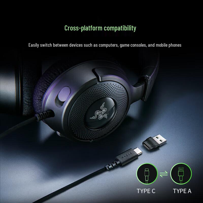 Razer Kraken V4 X Wired Gaming Headset