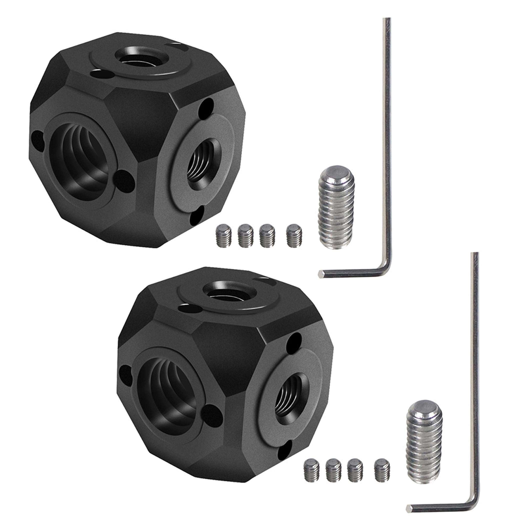 

HAMILO Stand Adapter 1/4 Screw 3/8 Screw Compatible Conversion Adapter 2-Piece Set