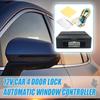 12V Auto Window Closer Module 4-Door Automatic Closing System Anti-Pinch Protection Window Lock Actuator For Car Truck SUV