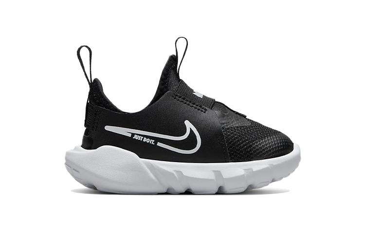 Nike Кроссовки для бега Flex Runner 2 Удобные Нескользящая Амортизация Износостойкие Низкие Черные DJ6039-002