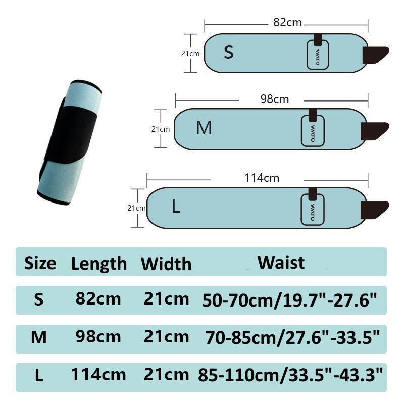 Sweat Waist Trimmer Women Men Waist Slimmer Sweat Belts Weight Loss Belt Gym Waist Trainer Body Shaper Sweat Belt