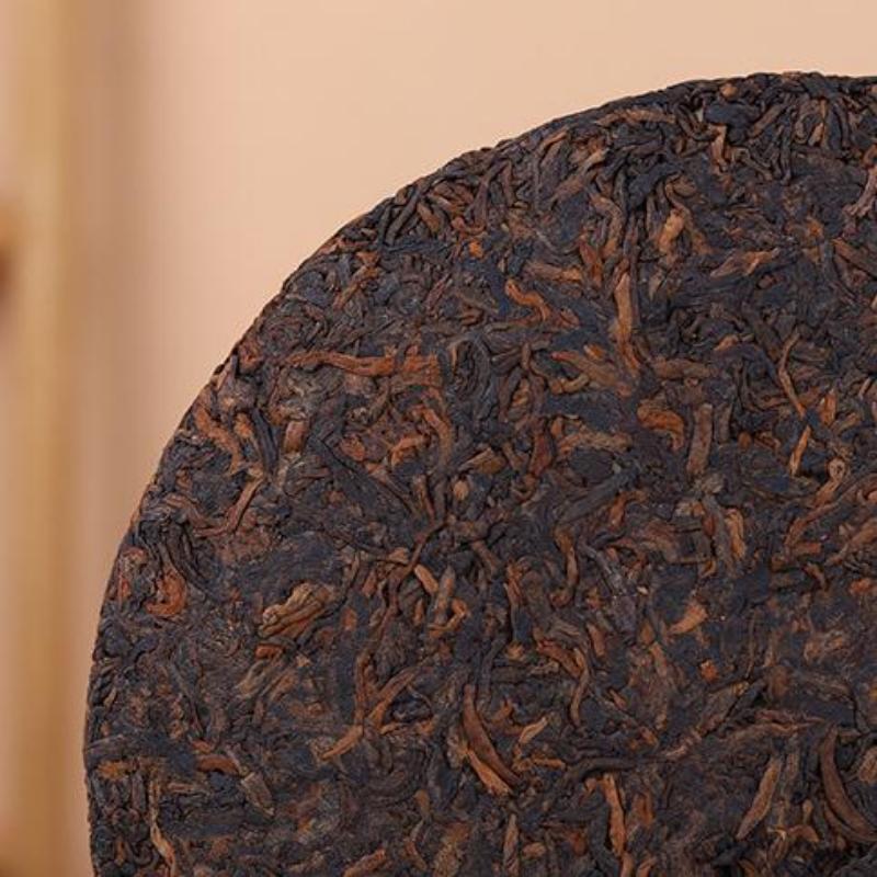 357g Yunnan Pu'er Ripe Tea Banzhang Golden Bud Pu-erh Tea Cake Chinese Puerh Tea