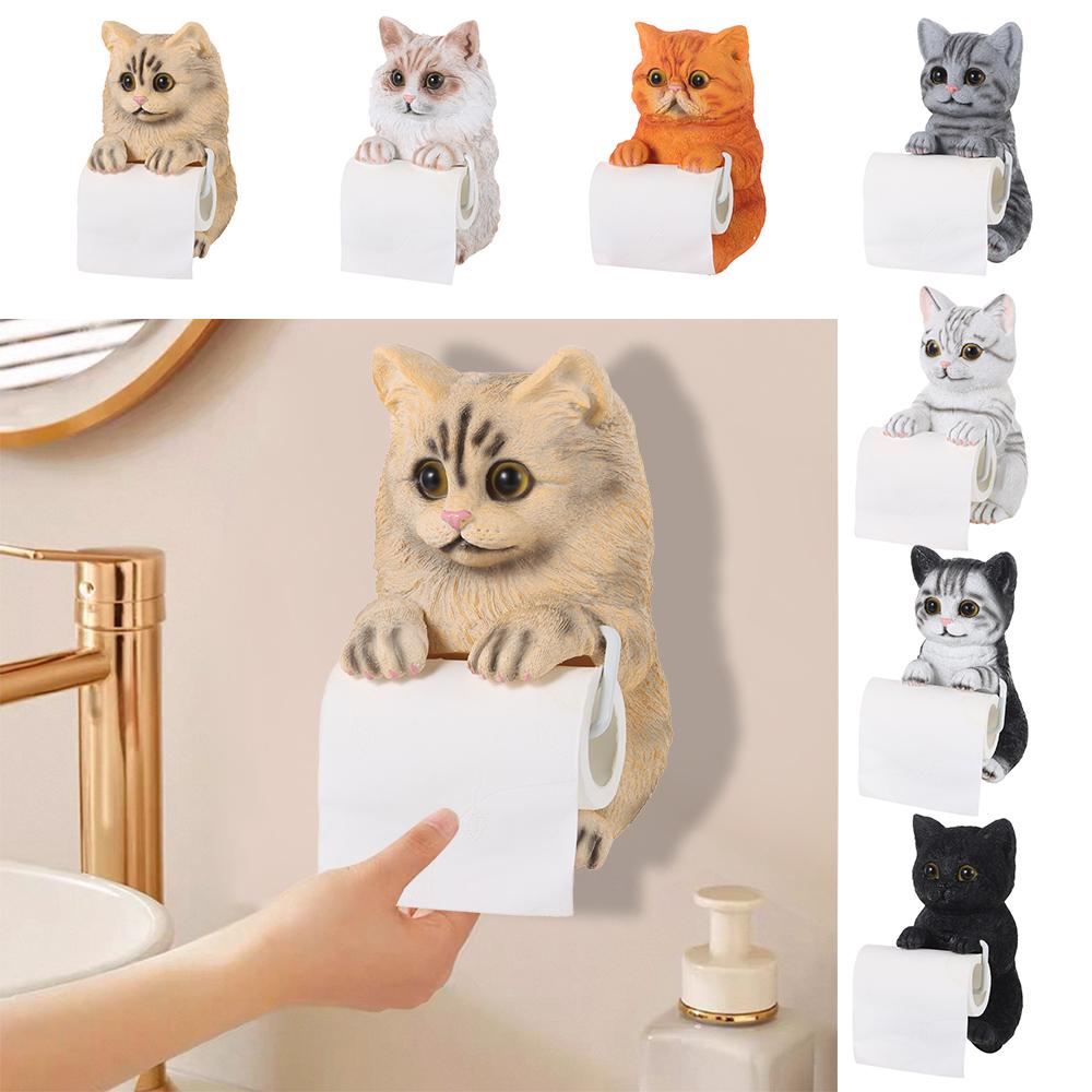 Resin Bathroom Paper Towel Dispenser Kitchen Tissue Dispenser Bathroom Decoration