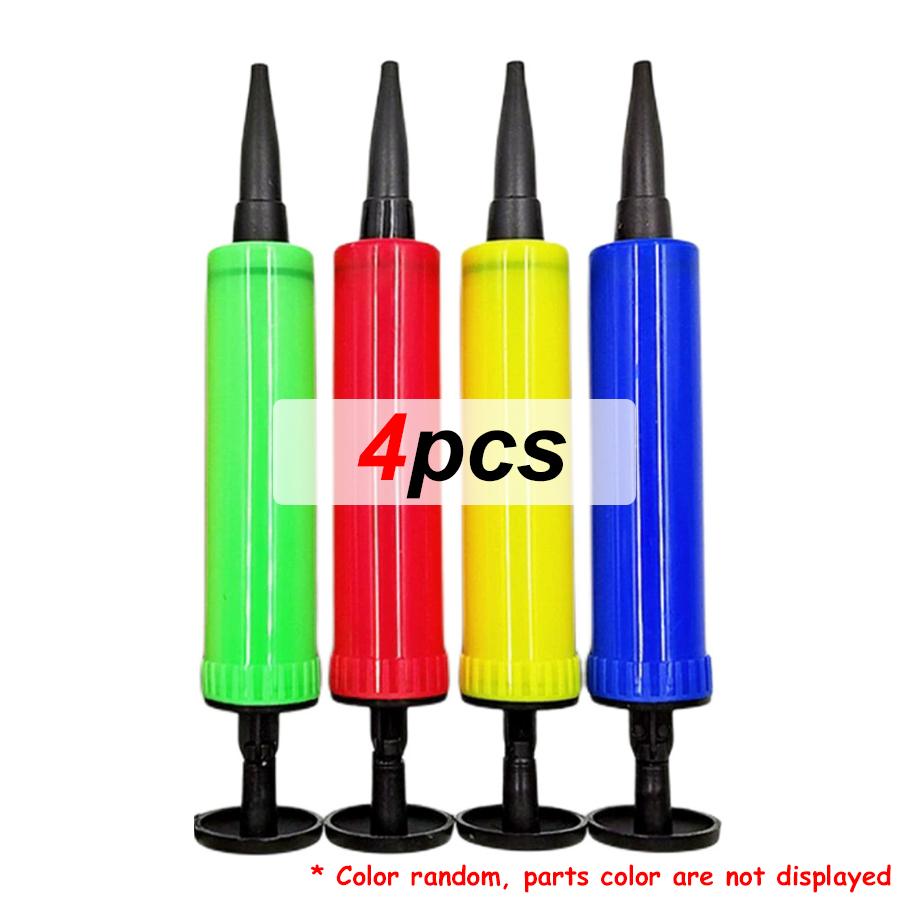 

4/8pcs 17.5cm Manual Mini Plastic Balloon Pump for Various Inflatable Balloon Holiday Party Balloons Inflation Accessories Other