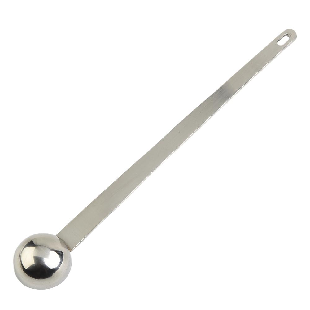 Long handle stainless steel coffee spoon Stirring spoon Graduated spoon