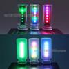 RGB Car USB Night Light Touch Dimmable LED Dynamic Lamp Portable Lighting Plug & Play Decorative Atmosphere Lamp for Car Bedroom