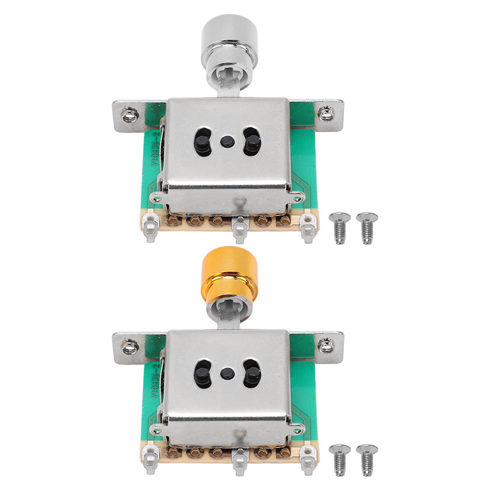 

Гитарный 3-позиционный тумблер Высокопрочный металлический электрогитарный звукосниматель 3-позиционный селекторный переключатель