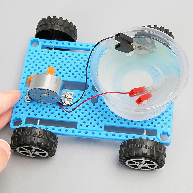 DIY Saltwater Powered Car Kit for Kids – Science Experiment and Technology Teaching Aid
