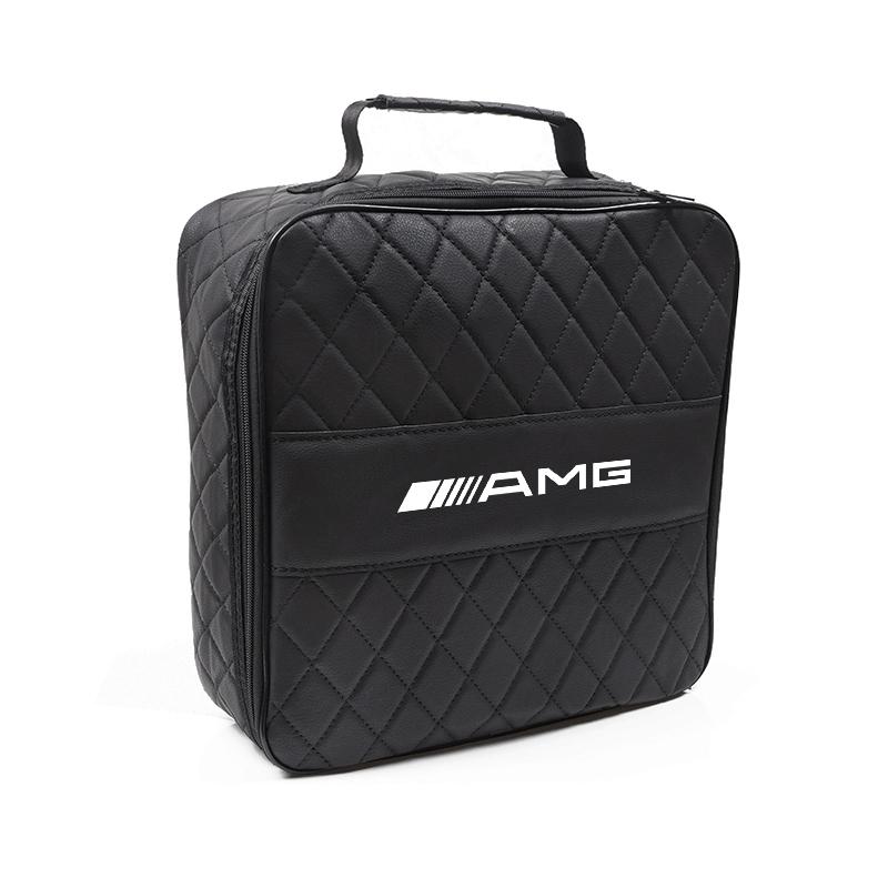 

Car NEV Charging Gun Storage Bag EV Organizer Box For Mercedes Benz AMG GLC W203 W206 W220 W205 W211 W212 W201 W210 W108 E Class чёрный