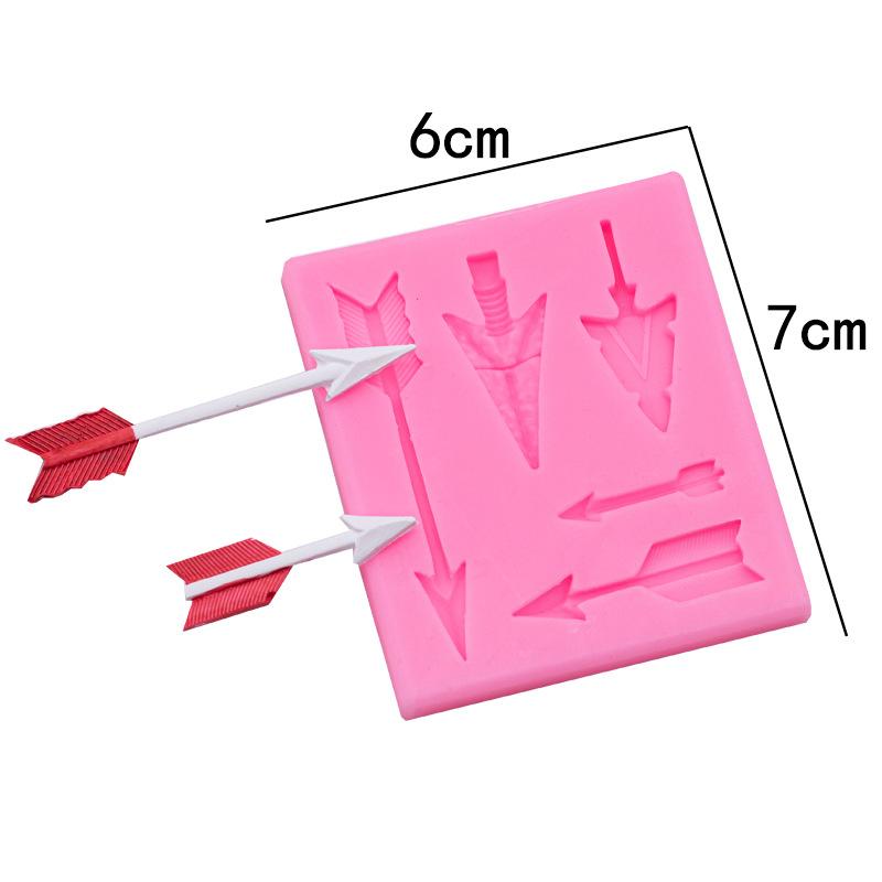 Silikonová forma s mečem, kravskou hlavou, fondánovou formou, zdobení dortů, nástroj na cukrovou hlínu, čokoládovou gumpastu, formu na pečení.