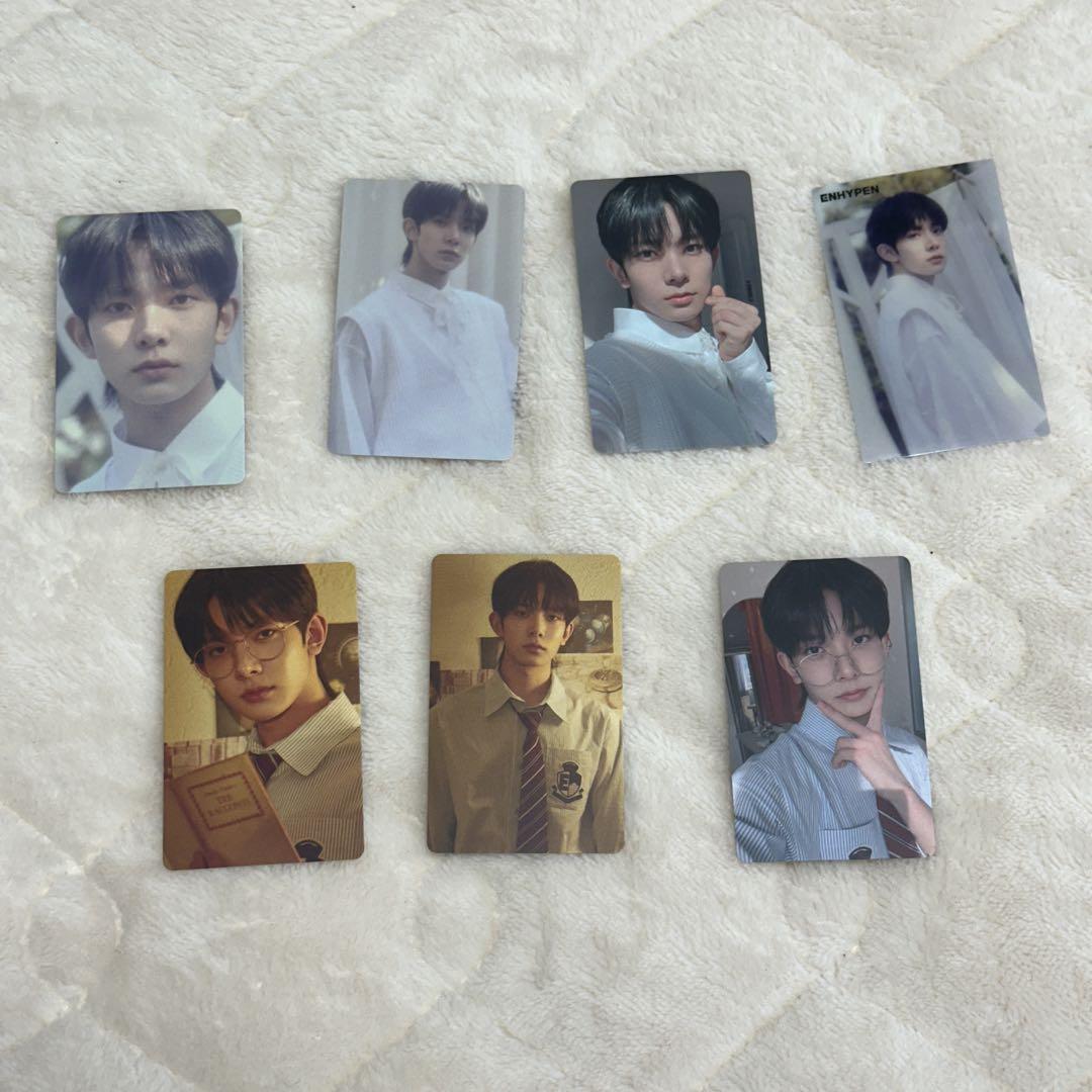 

[USED] ENHYPEN Hisun Ephemeral Trading Card Complete Set