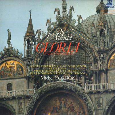 Disc LP MICHEL COMBO, LISBON GULBENKIA CHOI - Vivaldi: Gloria în Re major Rv589 ERX2347 ERATO Japonia Clasică Folosit