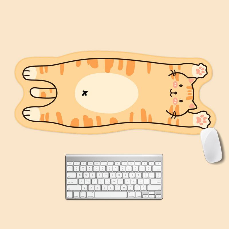 Gaming Cute Mouse Pad Pink Print Mousepad XXL 3d Extended Pad Mouse Gamer PC Computer Mousepad Girls Game Accessories