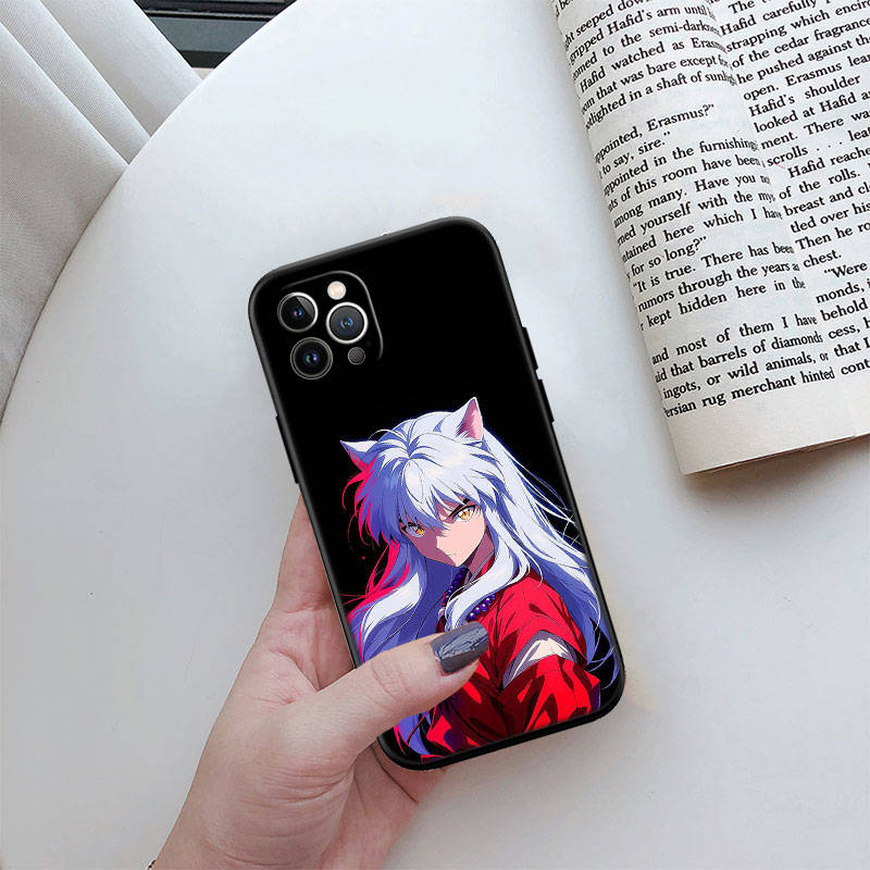 

JO31 Inuyasha Phone Case for Motorola Edge 50 40 30 Pro NEO Ultra Fusion Lite Plus G04 G04S G05 G15 G14 G24 G34 G35 G45 G54 G52 E32 Edge 40 5G кобі