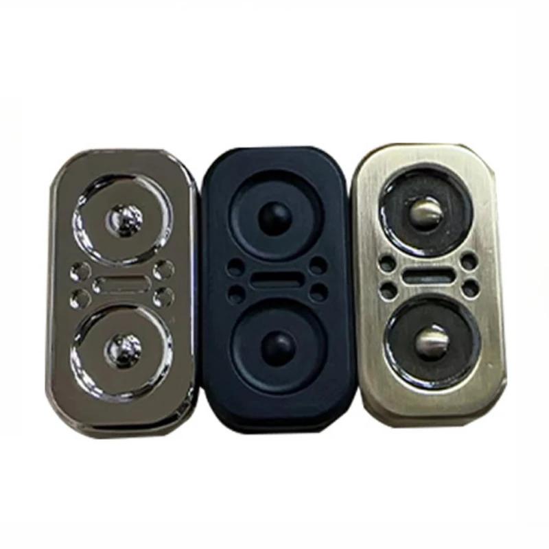 Small Fidgeting Owl Edc Mechanical Slider Magnetic Push Card Pushing Plate Haptic Coin Tactile Stress Reducing Plaything Relieving Anxiety