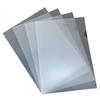 A4 Single Sheet L-Type Transparent Folder - Thickened Two-Page File Sleeve