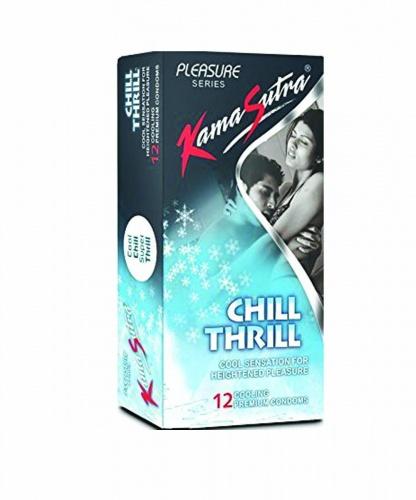 Kondomer Kamasutra Hunter 12 stk., Kamasutra Chill Thrill Condoms, 12 stk.