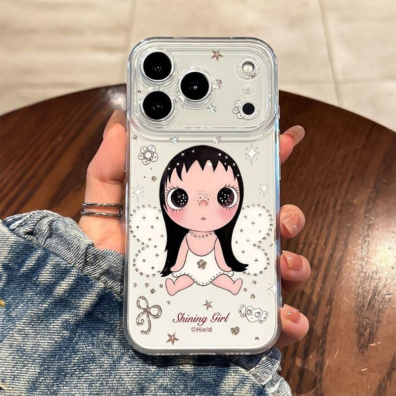 Suitable for Apple 17promax Mobile Phone Case 14 15 16 Soft Case 13pro Fine Hole XS
