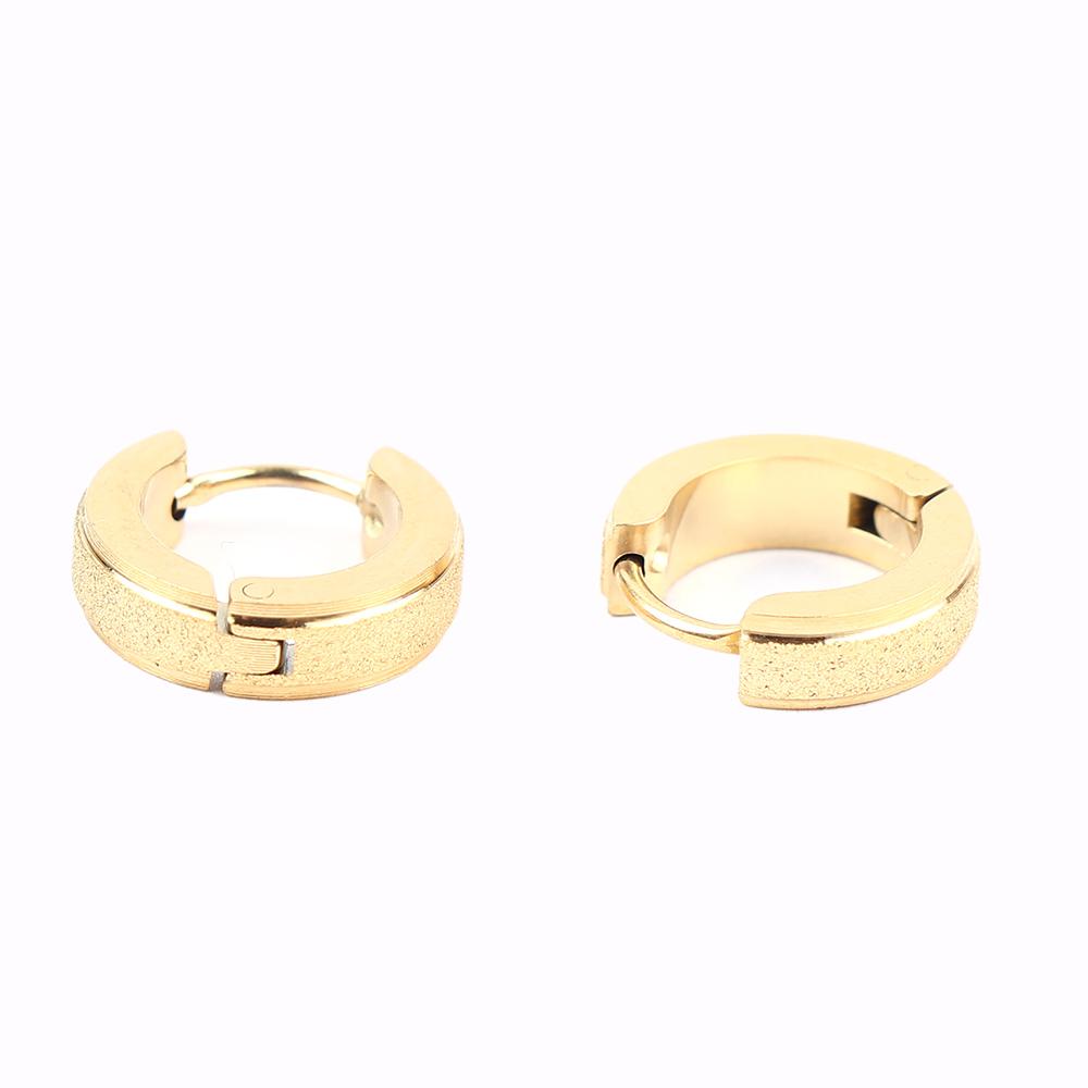 Ins Light Luxury Circle Earrings High-end Exaggerated Hoop Earrings Prevent Allergy Copper Ear Buckle Unisex