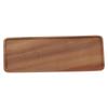Tea Set Tray Walnut Hand Polished Clear Texture High Hardness Service Tray for Hotel Home