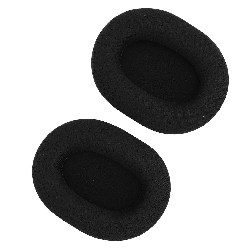 2pcs Headphone Ear Pad Professional Breathable Mesh High Density Noise Isolation Memory Foam Ear